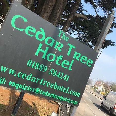 Cedar Tree Hotel Rugeley Esterno foto
