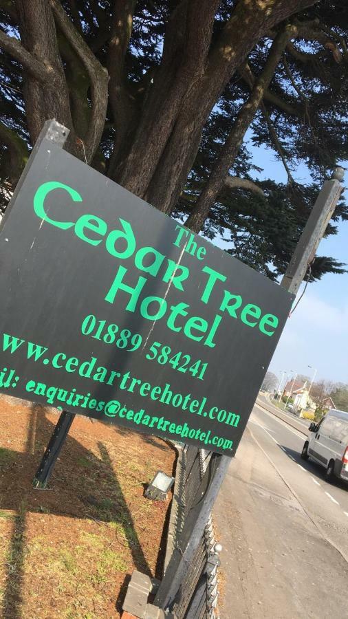 Cedar Tree Hotel Rugeley Esterno foto
